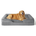 Cutepups Orthopedic Dog Bed Comfortable Dog Mattress for Sleeping, Washable pet Bed for Dogs (Only Grey)